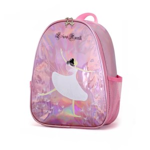 Shinny Backpack with Side Nets
