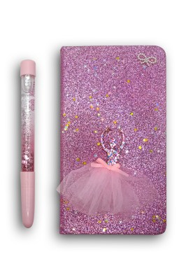 Diary & Pen Set with Strass